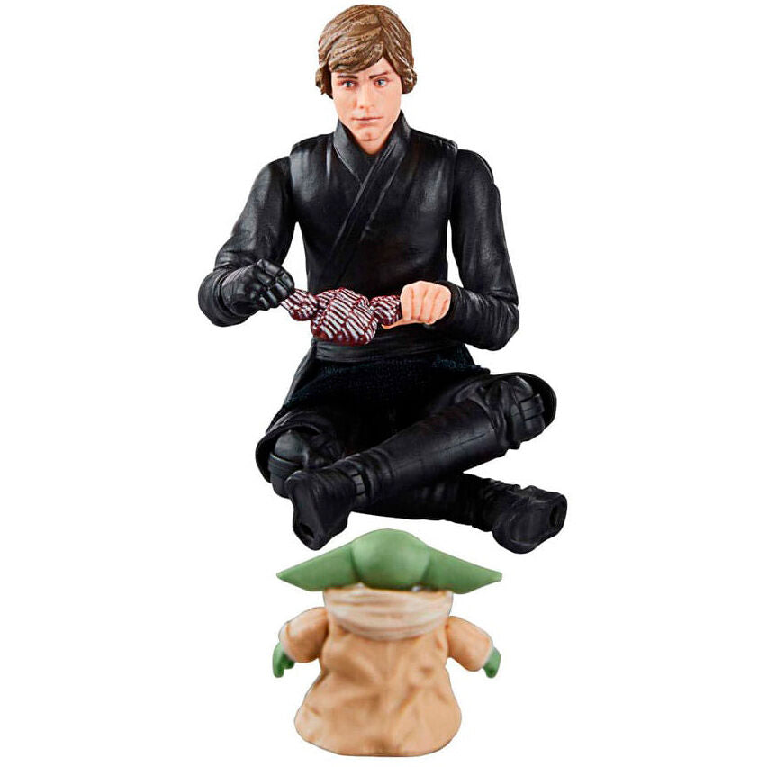 Figuren Luke Skywalker &amp; Grogu Das Buch von Boba Fett Star Wars 9,5 cm