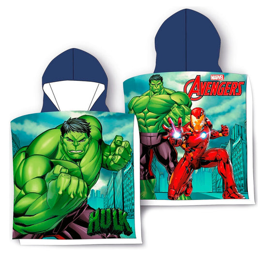 Imagenes del producto Poncho toalla Vengadores Avengers Marvel microfibra
