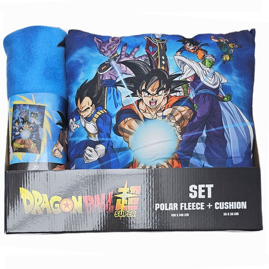 Imagenes del producto Set manta polar + cojin Dragon Ball Super
