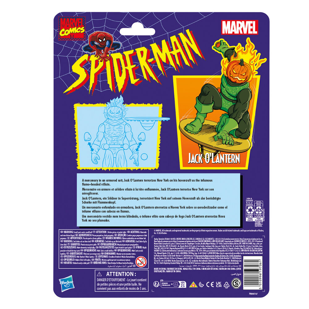 Figura Jack O Lantern Spiderman Marvel 15cm