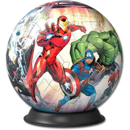 Imagenes del producto Puzzle 3D Los Vengadores Avengers Marvel 72pzs