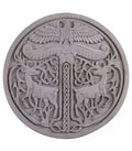 Irminsul, decoración de pared hecha de piedra fundida gris 2080990101 - Espadas y Más