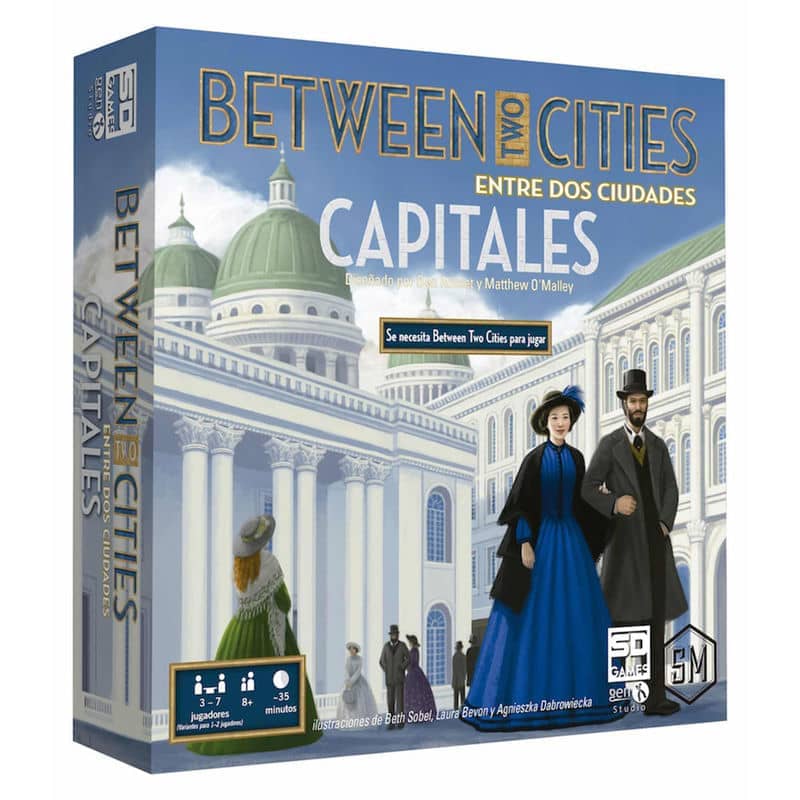 Juego Between Two Cities entre dos ciudades capitales - Espadas y Más