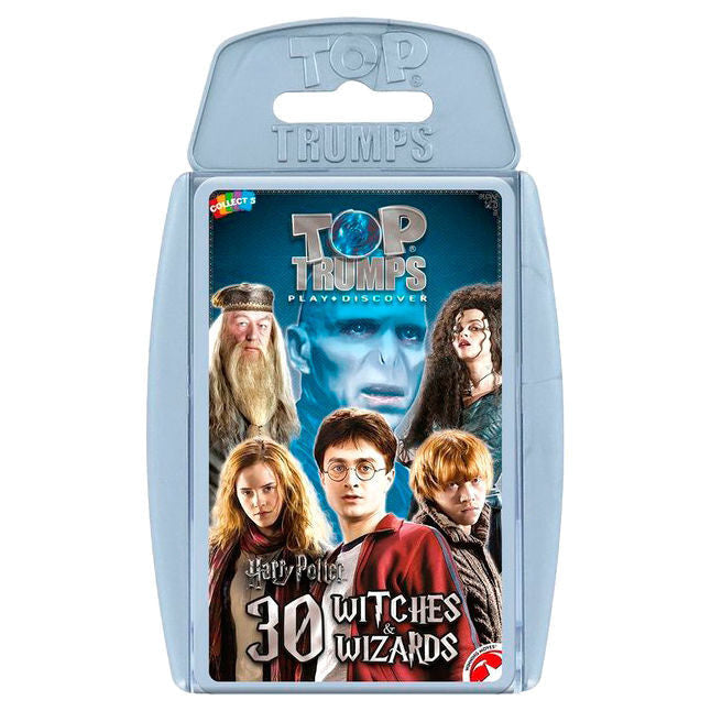 Juego cartas Harry Potter 30 Brujas y Magos Top Trumps Español - Espadas y Más