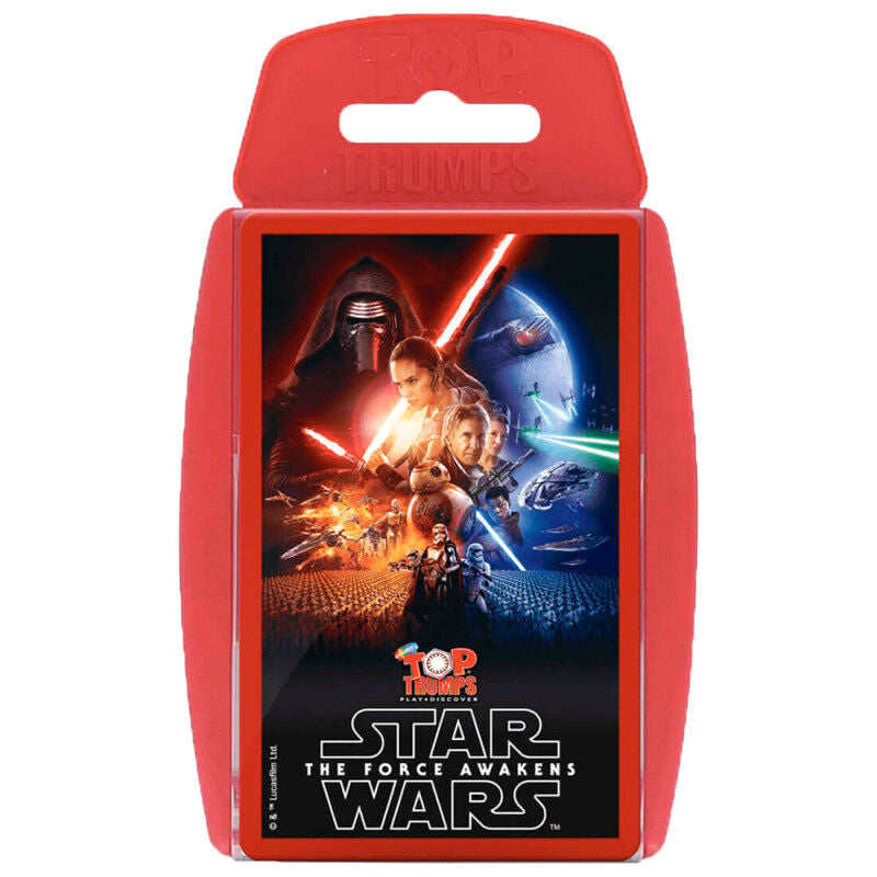 Juego cartas Star Wars Episodio VII Top Trumps - Espadas y Más