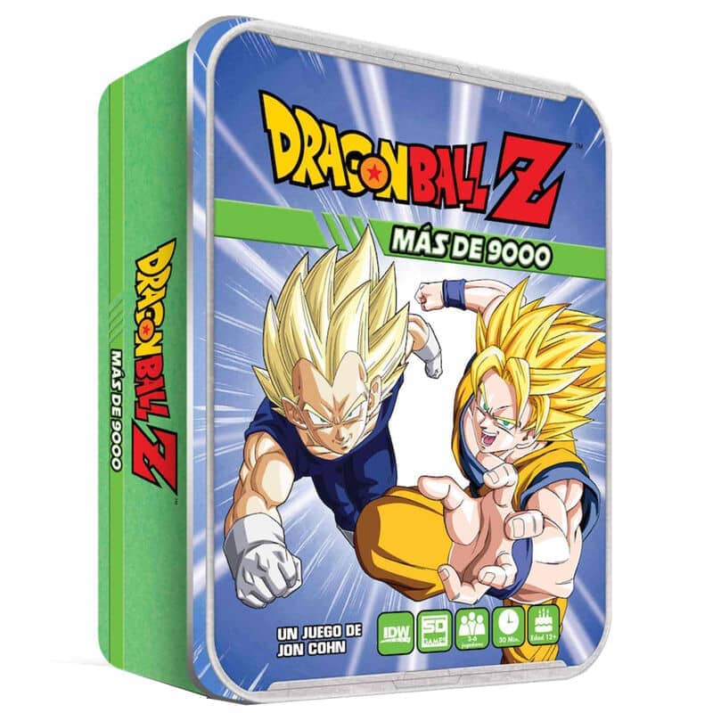 Juego de mesa Mas de 9000 Dragon Ball Z - Espadas y Más