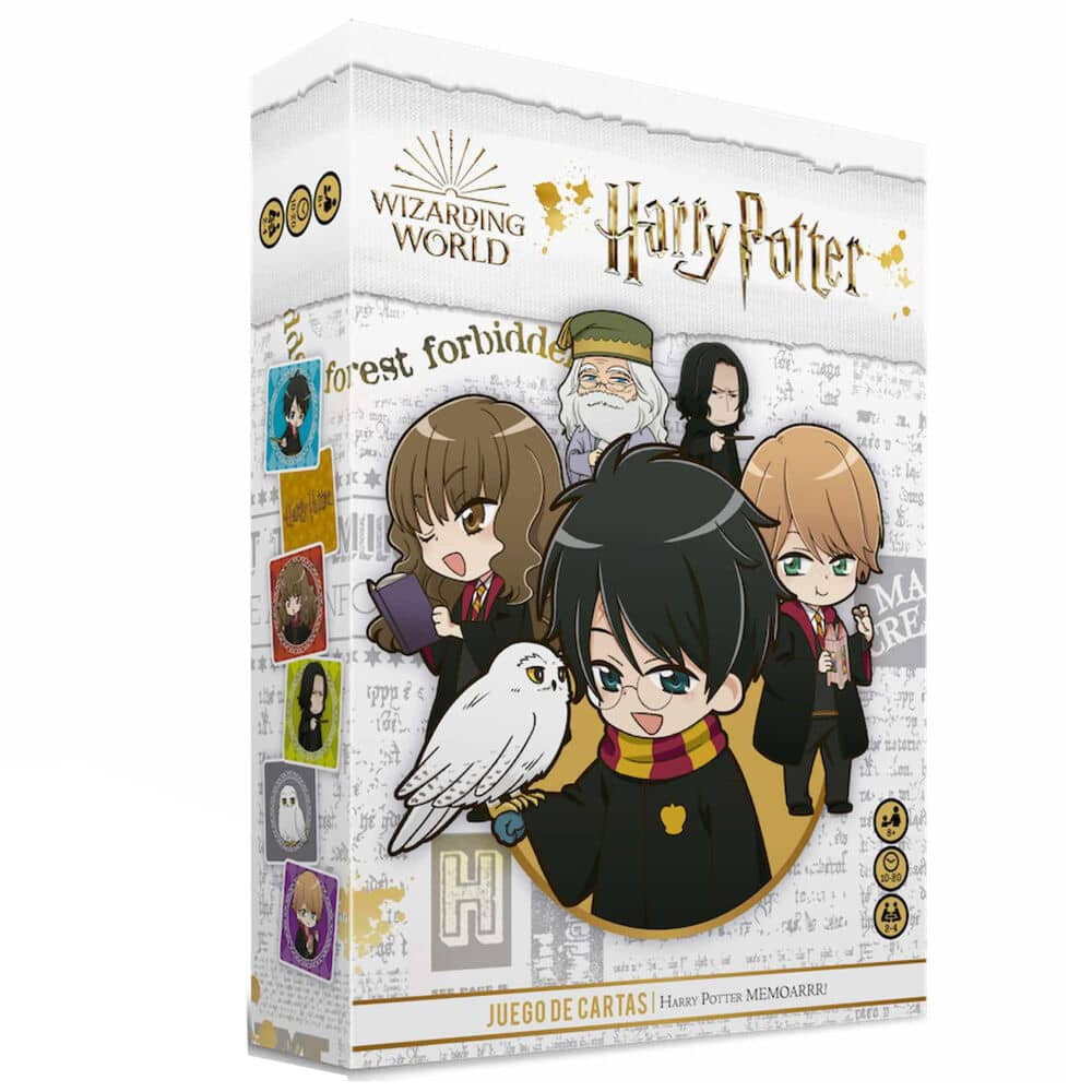 juego de mesa Memoarrr Harry Potter Español - Espadas y Más