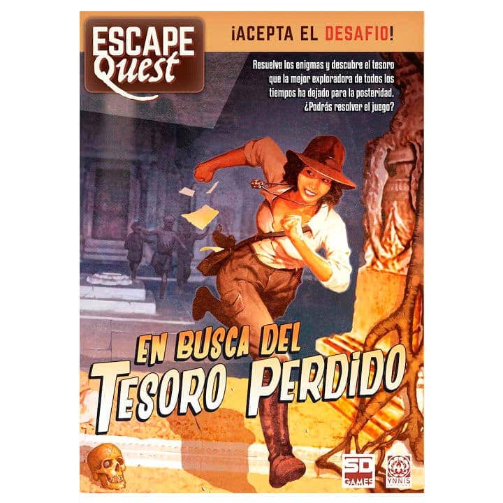 Juego En Busca del Tesoro Perdido Escape Quest - Espadas y Más