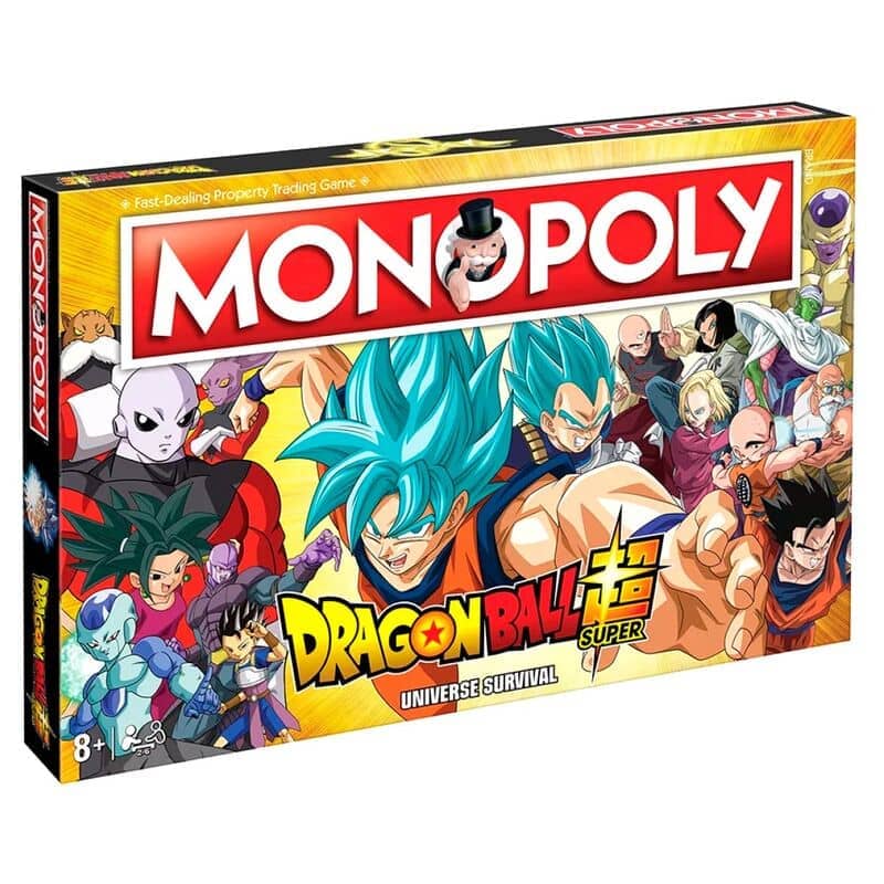 Juego monopoly Dragon Ball Super - Espadas y Más