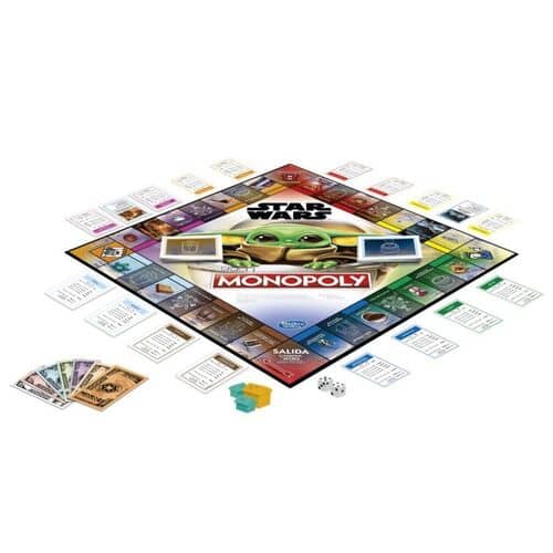 Juego Monopoly Mandalorian Star Wars Portugues - Espadas y Más