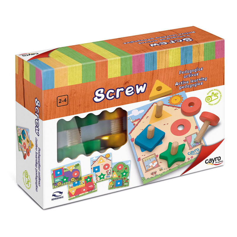 Juego Screw Montessori - Espadas y Más