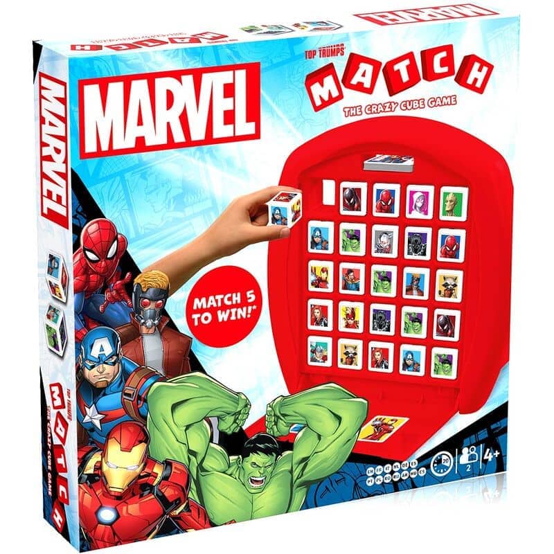 Juego Vengadores Avengers Marvel Top Trumps Match - Espadas y Más