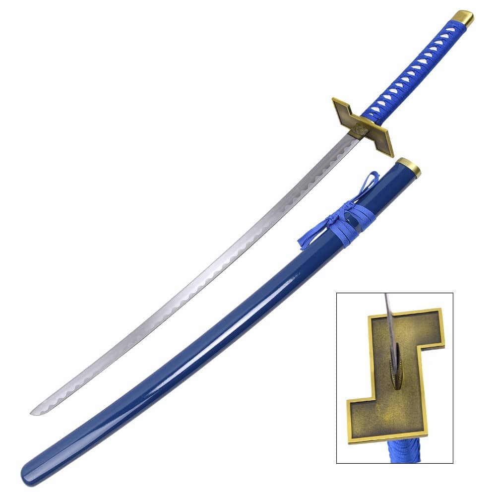 Katana de Grimmjow Jaegerjaquez de Bleach zs553 - Espadas y Más