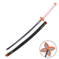 Imagen de Katana de Shinobu Kocho con hoja de madera de bambú Demon Slayer Kimetsu no Yaiba zs658w parte de nuestra colección en Espadas y más, sitio oficial.