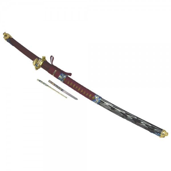 Katana ornamental tsuba dragón dorado GD-037R - Espadas y Más