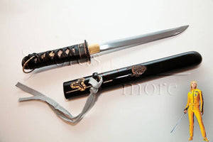 Imagen de Kill Bill, Hattori Hanzo Tanto, forjada a mano 11549 parte de nuestra colección en Espadas y más, sitio oficial.