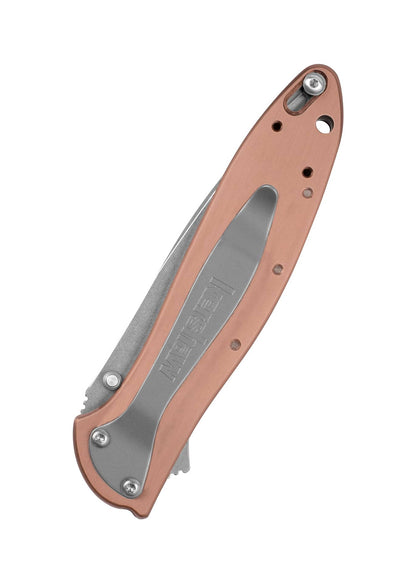 Navaja de bolsillo Kershaw Leek - cobre KW-1660CU - Espadas y Más