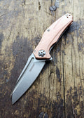 Navaja de bolsillo Kershaw Natrix, cobre KW-7006CU - Espadas y Más