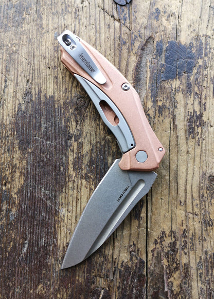 Navaja de bolsillo Kershaw Natrix, cobre KW-7006CU - Espadas y Más