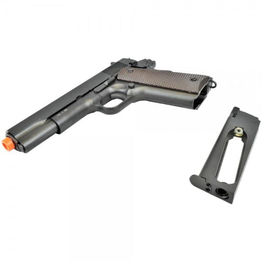 Imagen de Pistola De Co2 KWC Blowback 1911 Classic (KW-1911) parte de nuestra colección en Espadas y más, sitio oficial. Esta imagen describe  Pistola airsoft