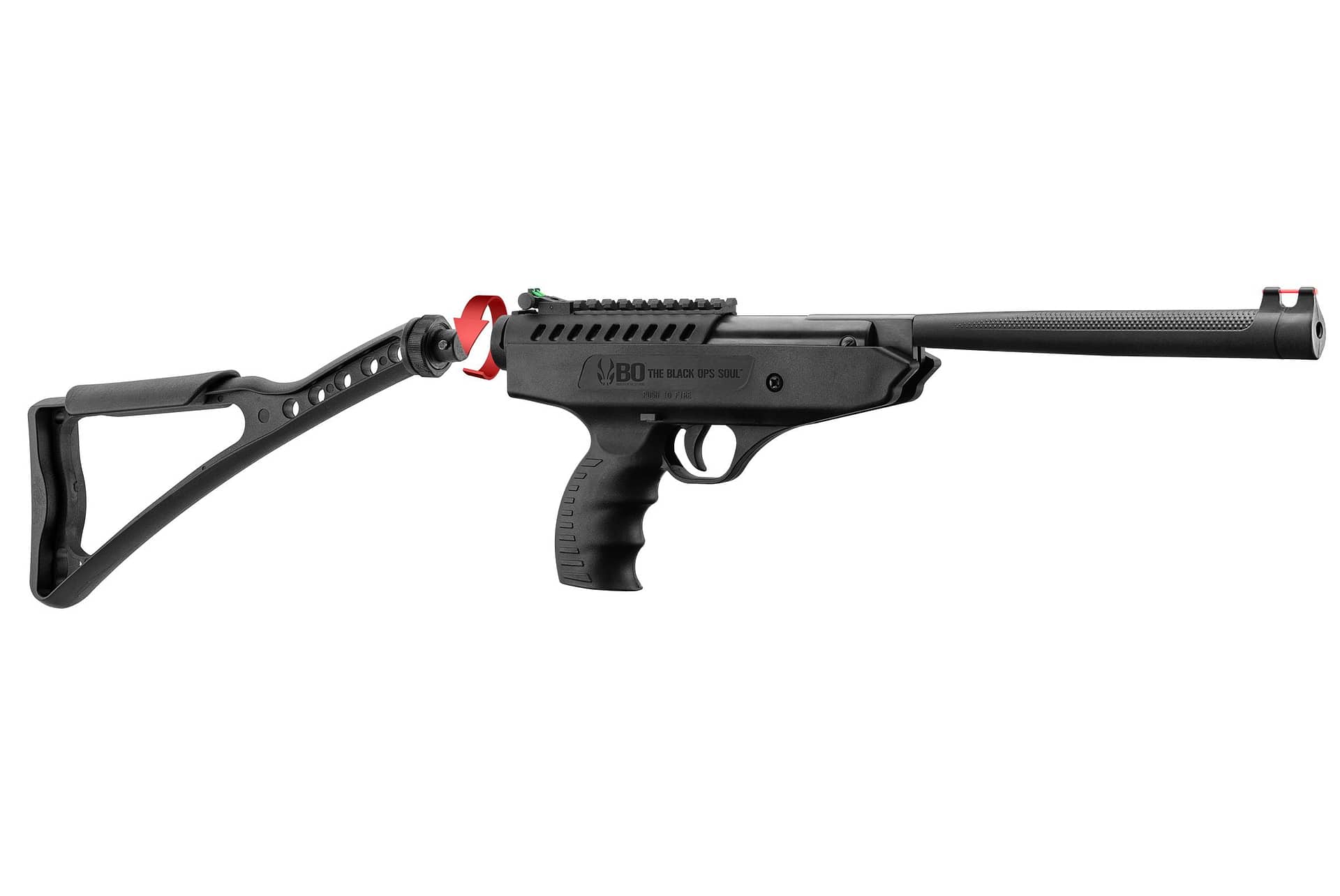 Carabina Rifle Black Ops LANGLEY PRO SNIPER AIR 4,5MM - Espadas y Más
