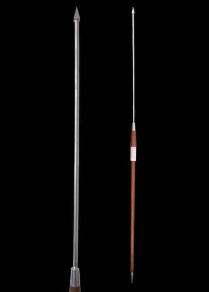 Lanza arrojadiza, Pilum romano con fuste de palisandro, 215 cm 1801025800 - Espadas y Más