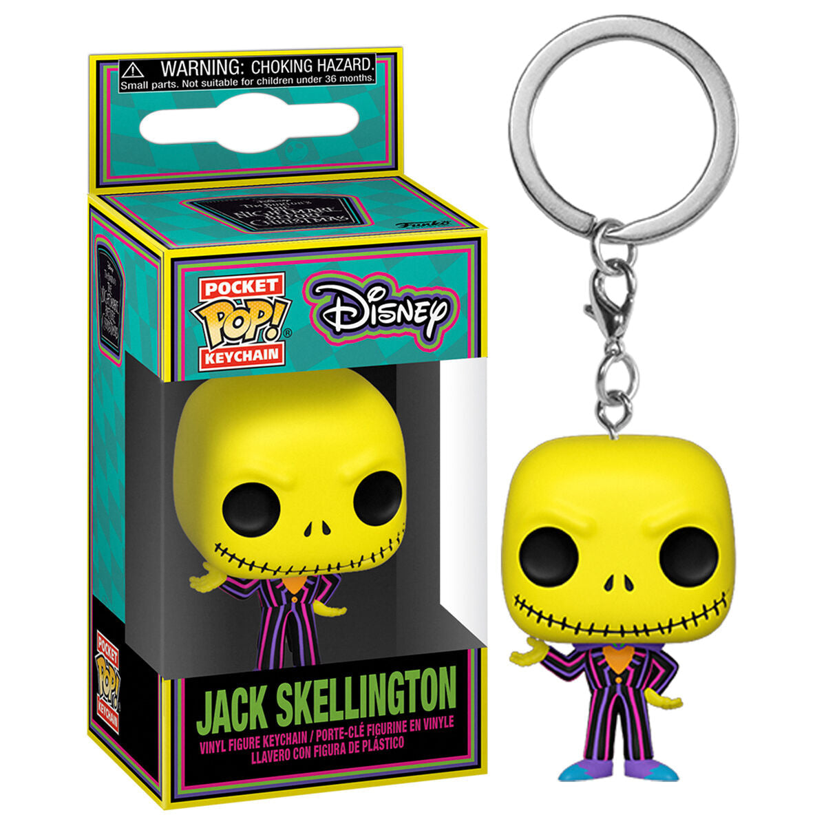 Llavero Pocket POP Disney Pesadilla Antes de Navidad Jack - Espadas y Más