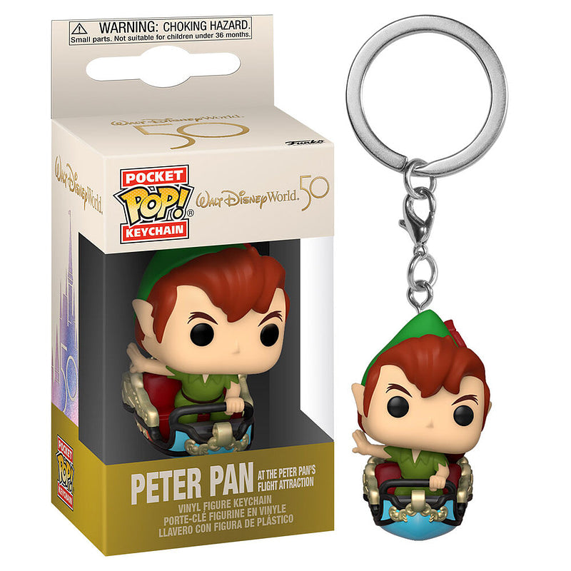 Llavero Pocket POP Disney World 50th Anniversary Peter Pan - Espadas y Más