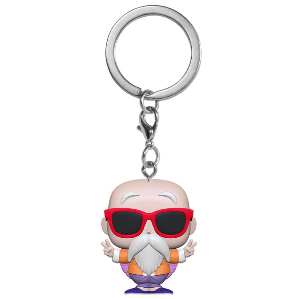 Llavero Pocket POP Dragon Ball Z Master Roshi Peace Sign - Espadas y Más