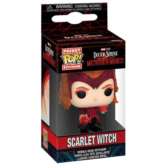Llavero Pocket POP Marvel Doctor Strange Scarlet Witch - Espadas y Más