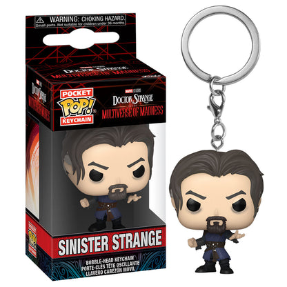 Llavero Pocket POP Marvel Doctor Strange  Siniester Strange - Espadas y Más