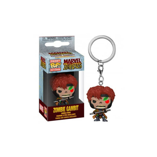 Llavero Pocket POP Marvel Zombies Gambit - Espadas y Más