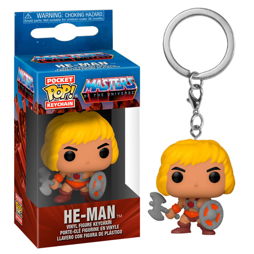 Llavero Pocket POP Masters of the Universe He-Man - Espadas y Más