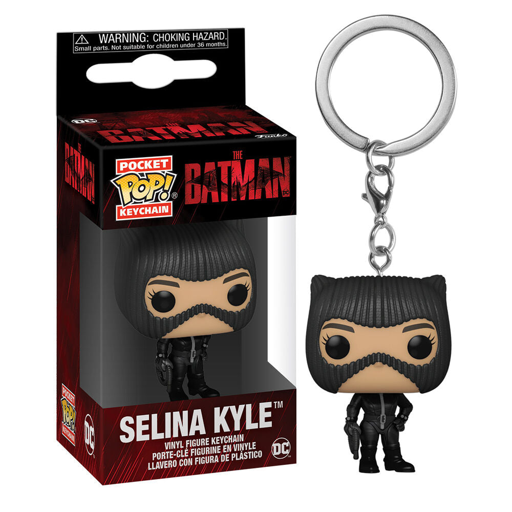 Llavero Pocket POP Movies DC Comics The Batman Selina Kyle - Espadas y Más