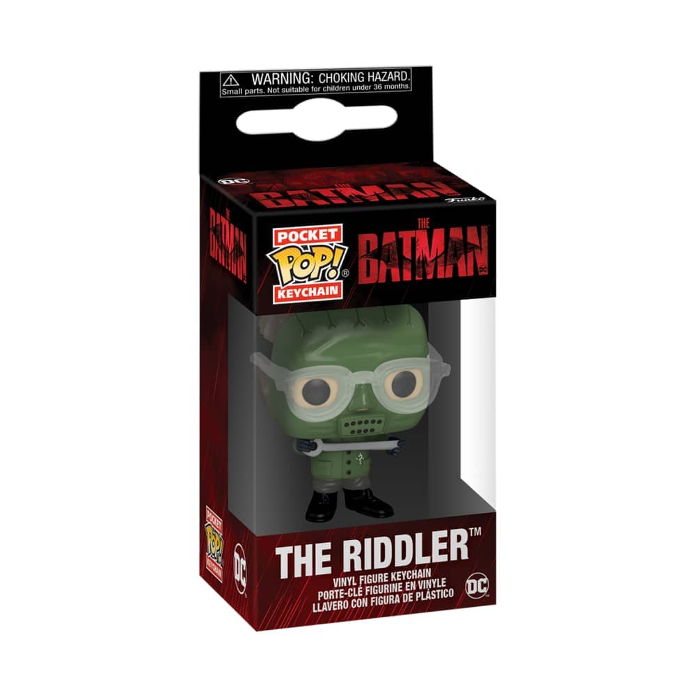 Llavero Pocket POP Movies DC Comics The Batman The Riddler - Espadas y Más