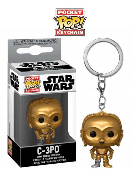 Llavero Pocket POP Star Wars C-3PO - Espadas y Más