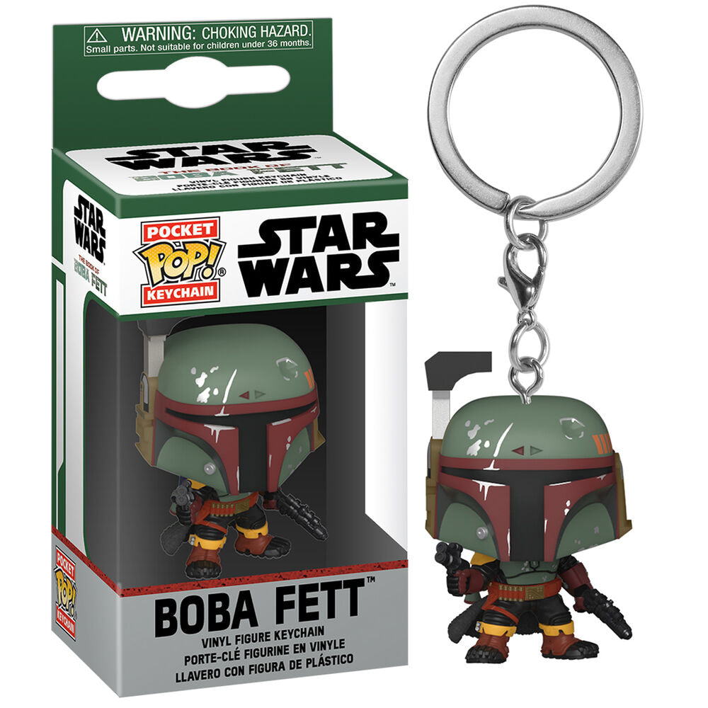 Llavero Pocket POP Star Wars The Book of Boba Boba Fett - Espadas y Más