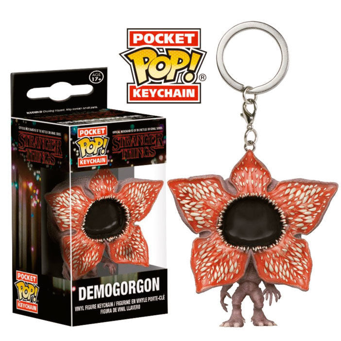 Llavero Pocket POP Stranger Things Demogorgon - Espadas y Más