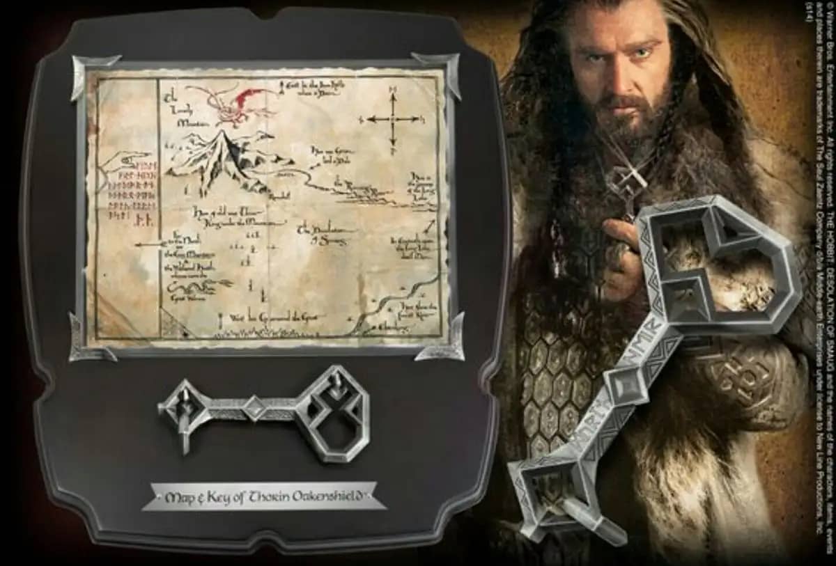 Llave y mapa de Thorin N1212 - Espadas y Más