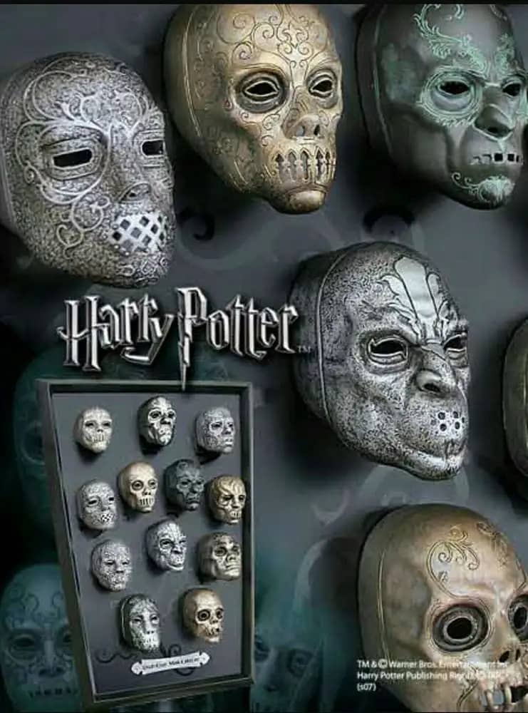 Máscaras de mortífagos Harry Potter NN7396 - Espadas y Más