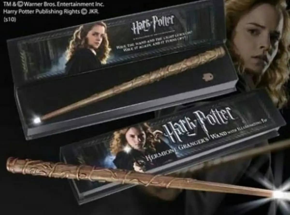 Varita luminosa Hermione Harry Potter NN8028 - Espadas y Más