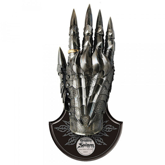 Mano de Sauron Guante de Sauron OFICIAL El Señor de los Anillos United Cutlery - Espadas y Más