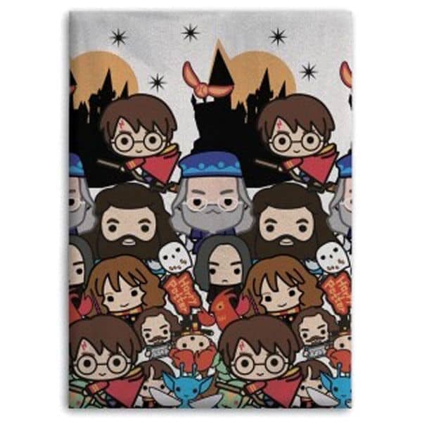 Manta polar Chibi Harry Potter - Espadas y Más