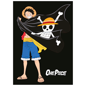 Manta polar Monkey D. Luffy One Piece - Espadas y Más