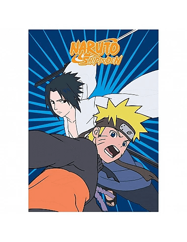 Manta polar Naruto y Sasuke Naruto Shippuden - Espadas y Más