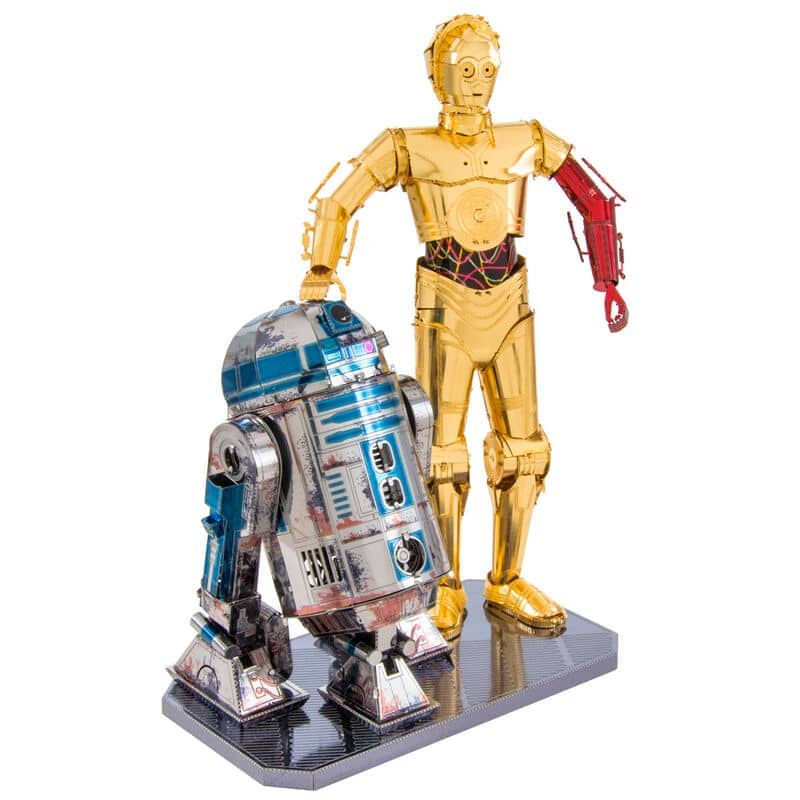 Maqueta metal R2D2 & C-3PO Star Wars Metal Earth - Espadas y Más