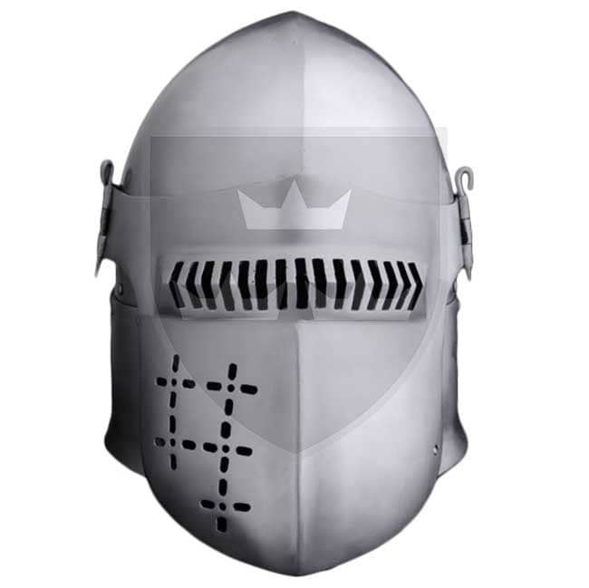 Casco Bacinete Hispano 1300-1390 - Espadas y Más