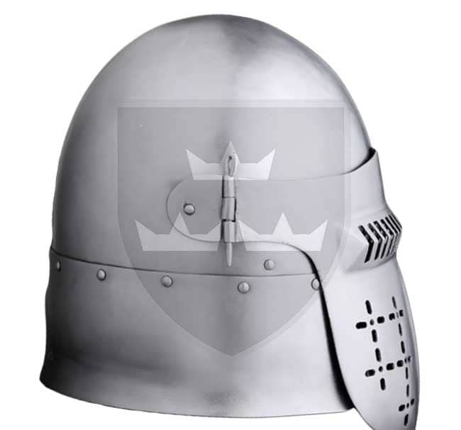 Casco Bacinete Hispano 1300-1390 - Espadas y Más