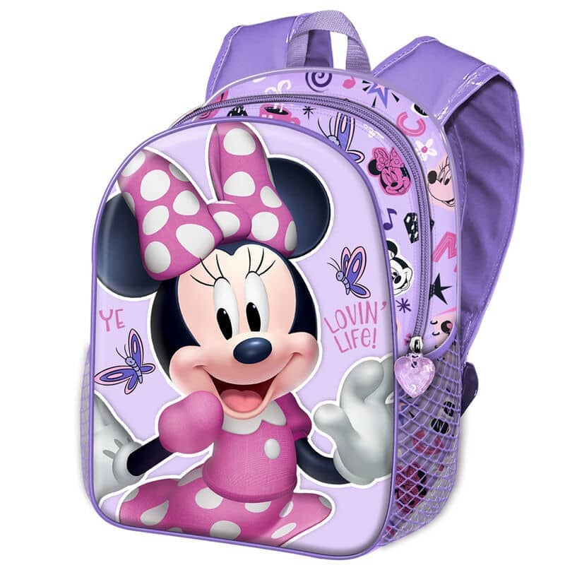 Mochila 3D Butterflies Minnie Disney 31cm - Espadas y Más