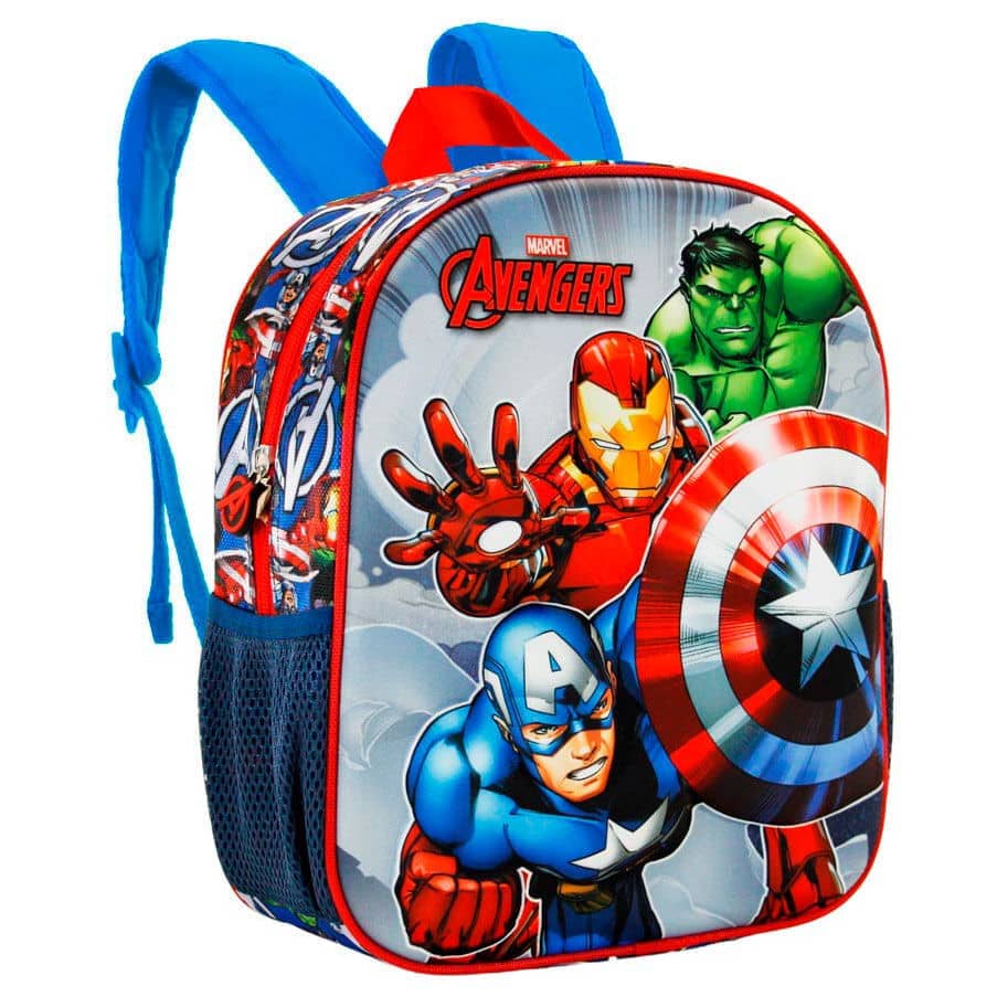 Mochila 3D Defy Vengadores Avengers Marvel 31cm - Espadas y Más